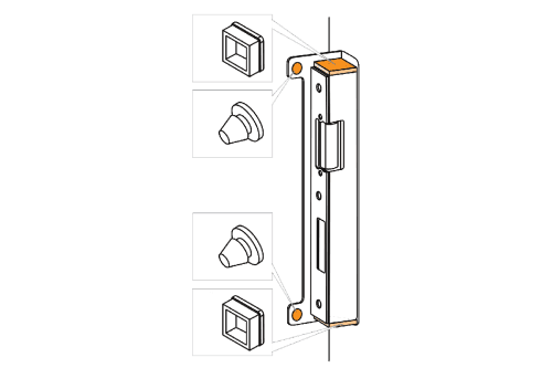 Elektrozaczep, zestaw