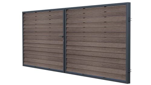 Brama dwuskrzydłowa 150x300 cm, ogrodzenie Imperial