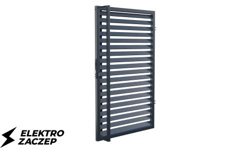 Furtka prawa 150x90 cm z elektrozaczepem, ogrodzenie Bryza