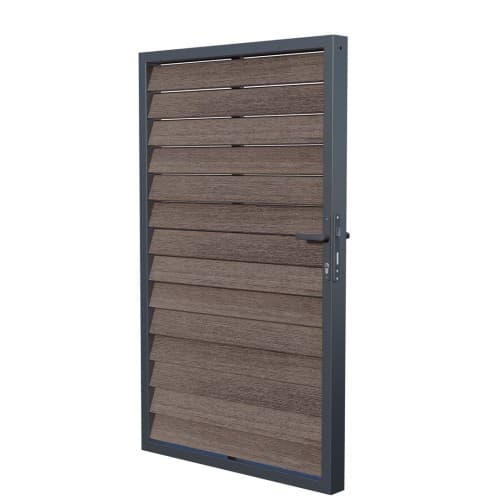 Furtka 150x89 cm lewa z zamkiem, ogrodzenie Tivano