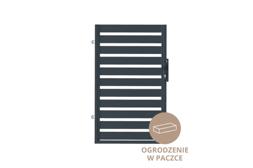 Furtka uniwersalna, ogrodzenie w paczce, Szafir L Element