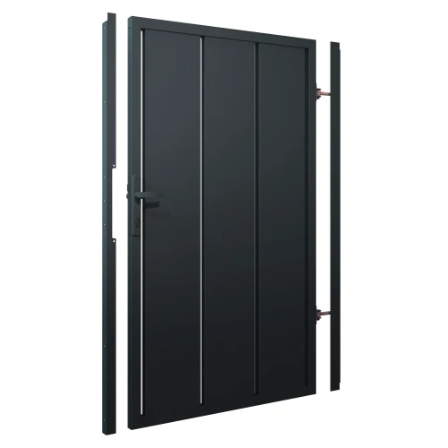 Furtka prawa 150x90 cm z zamkiem, ogrodzenie Onyks