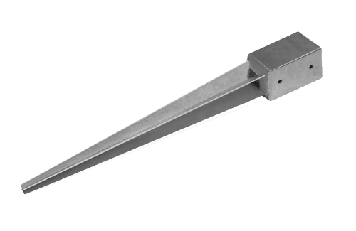 Kotwa wbijana/ostrze 91x91x750 mm, cynkowane