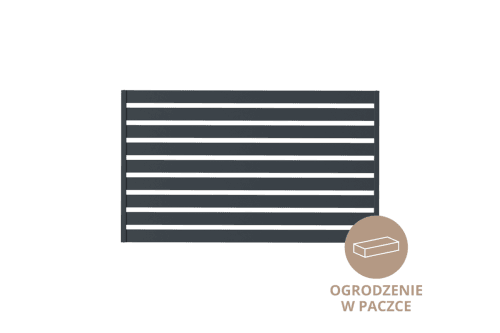Przęsło, ogrodzenie w paczce, Szafir L Element