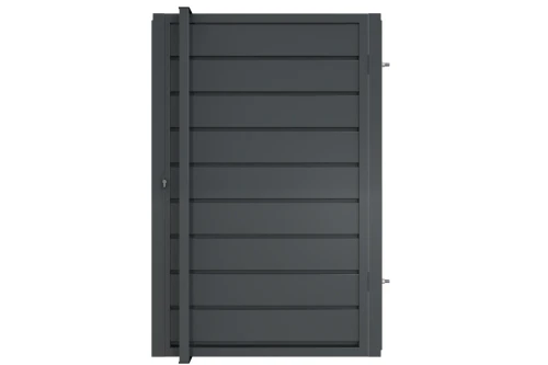 Furtka 149x90 cm prawa z elektrozaczepem, ogrodzenie SAN