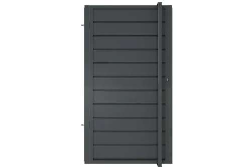 Furtka 180x90 cm lewa z elektrozaczepem, ogrodzenie SAN