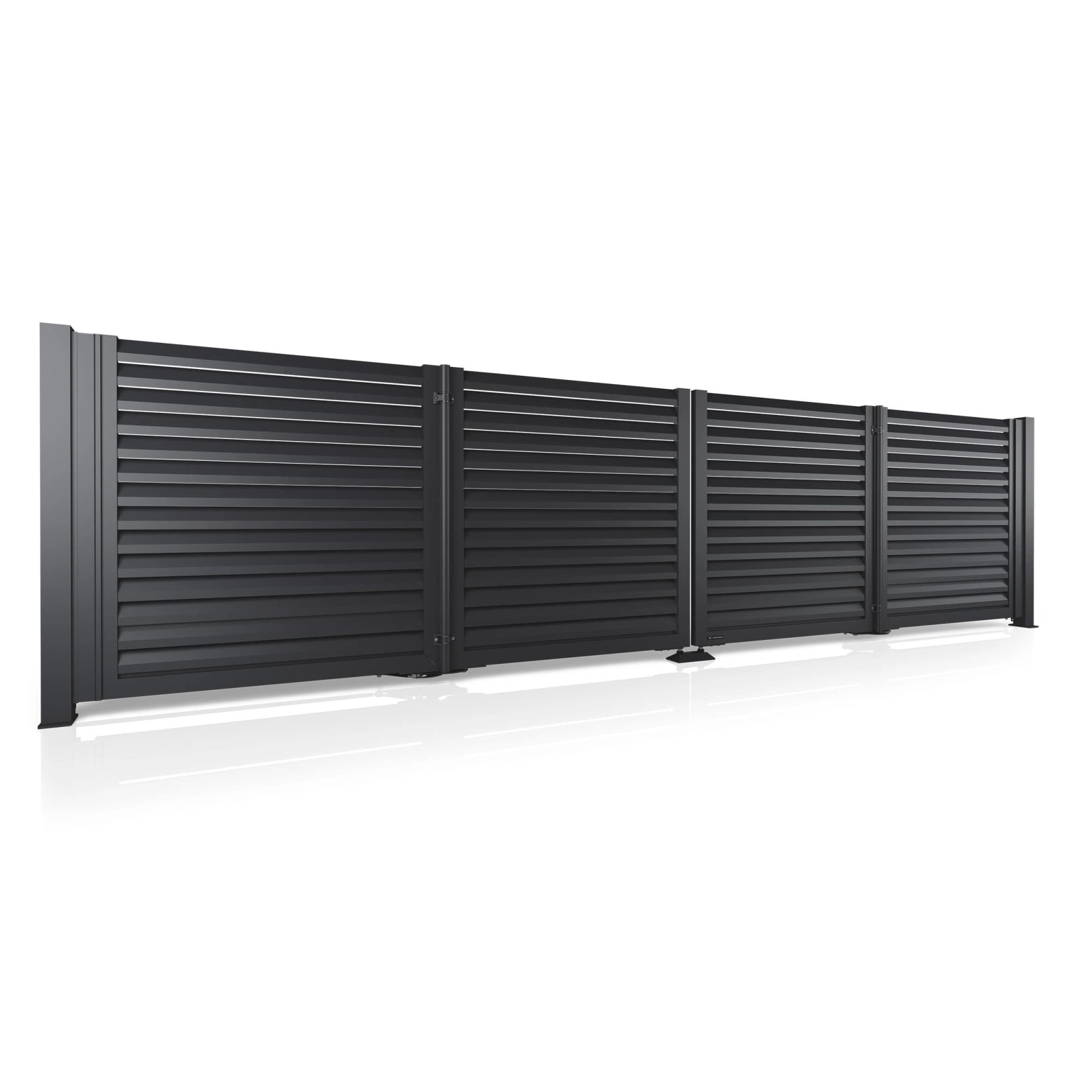 Brama aluminiowa składana HOME INCLUSIVE AW.AL.202