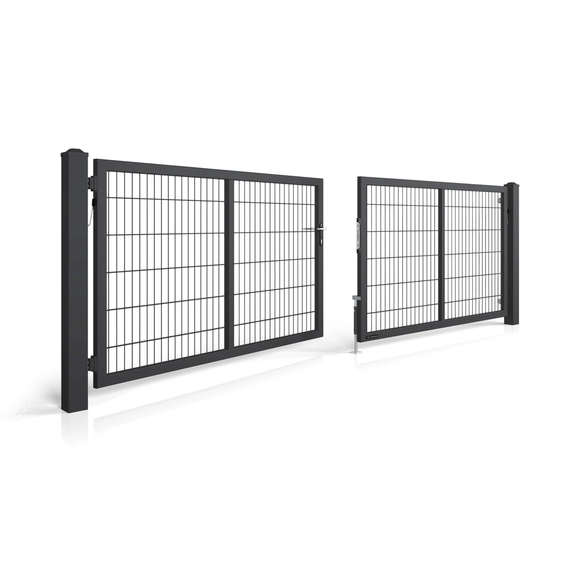 Brama panelowa dwuskrzydłowa Gardia (Locinox Edition)