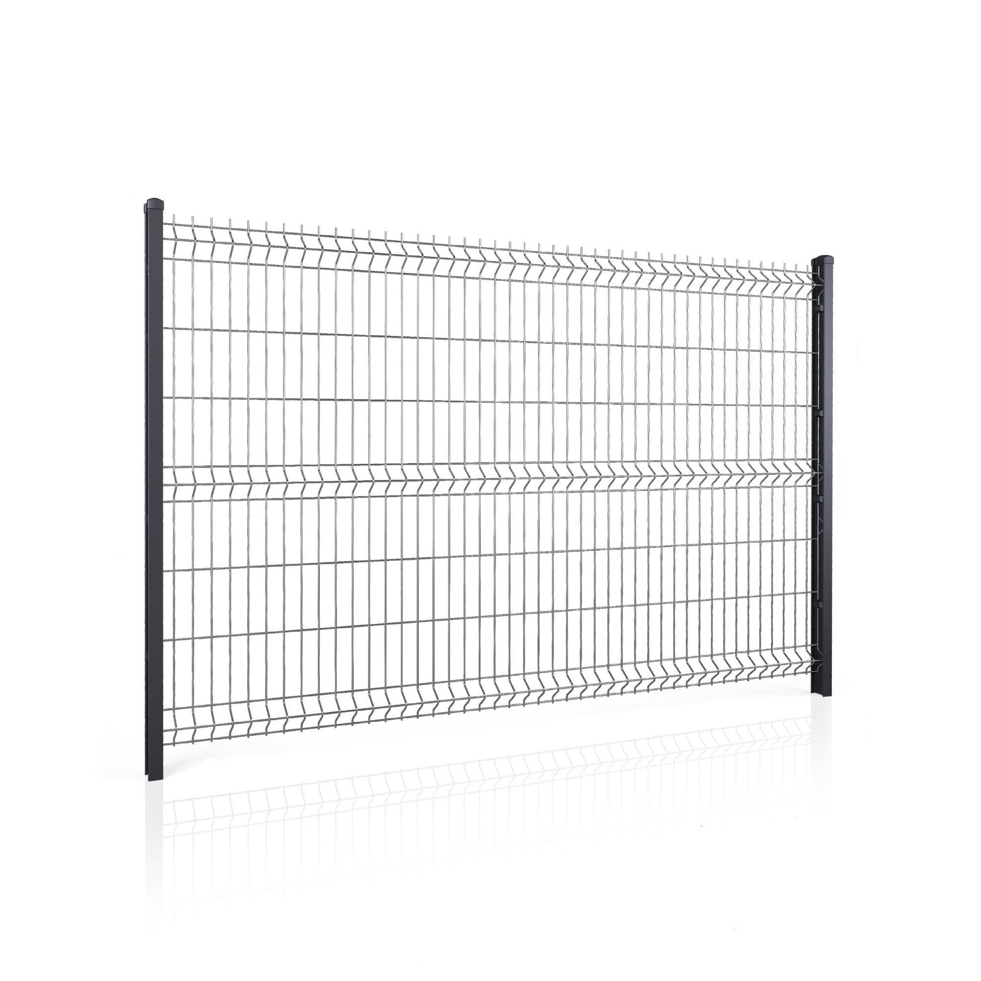 Panel ogrodzeniowy VEGA B Light 3D. Oczko 55x200
