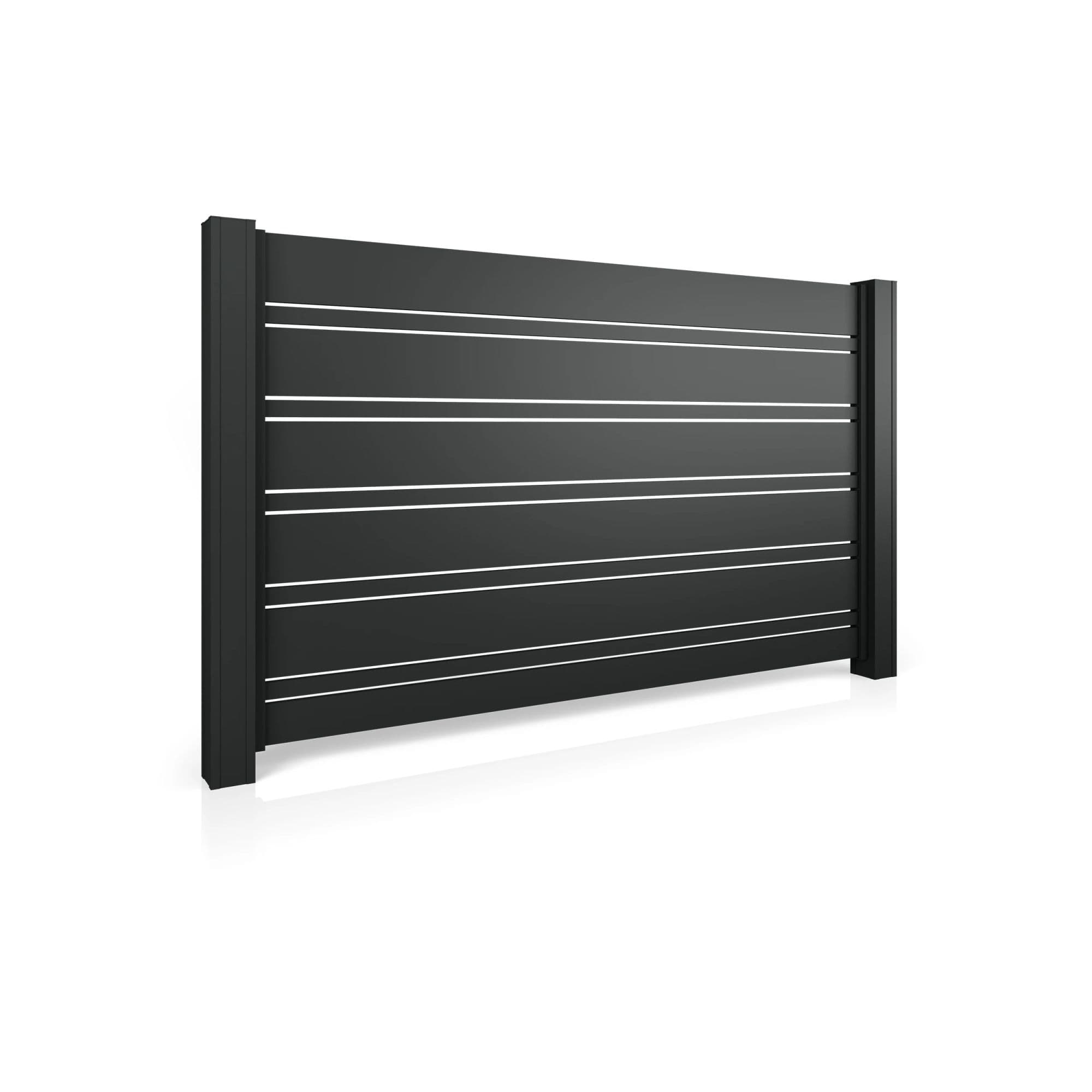 Przęsło ogrodzeniowe aluminiowe MODERN AW.AL.104