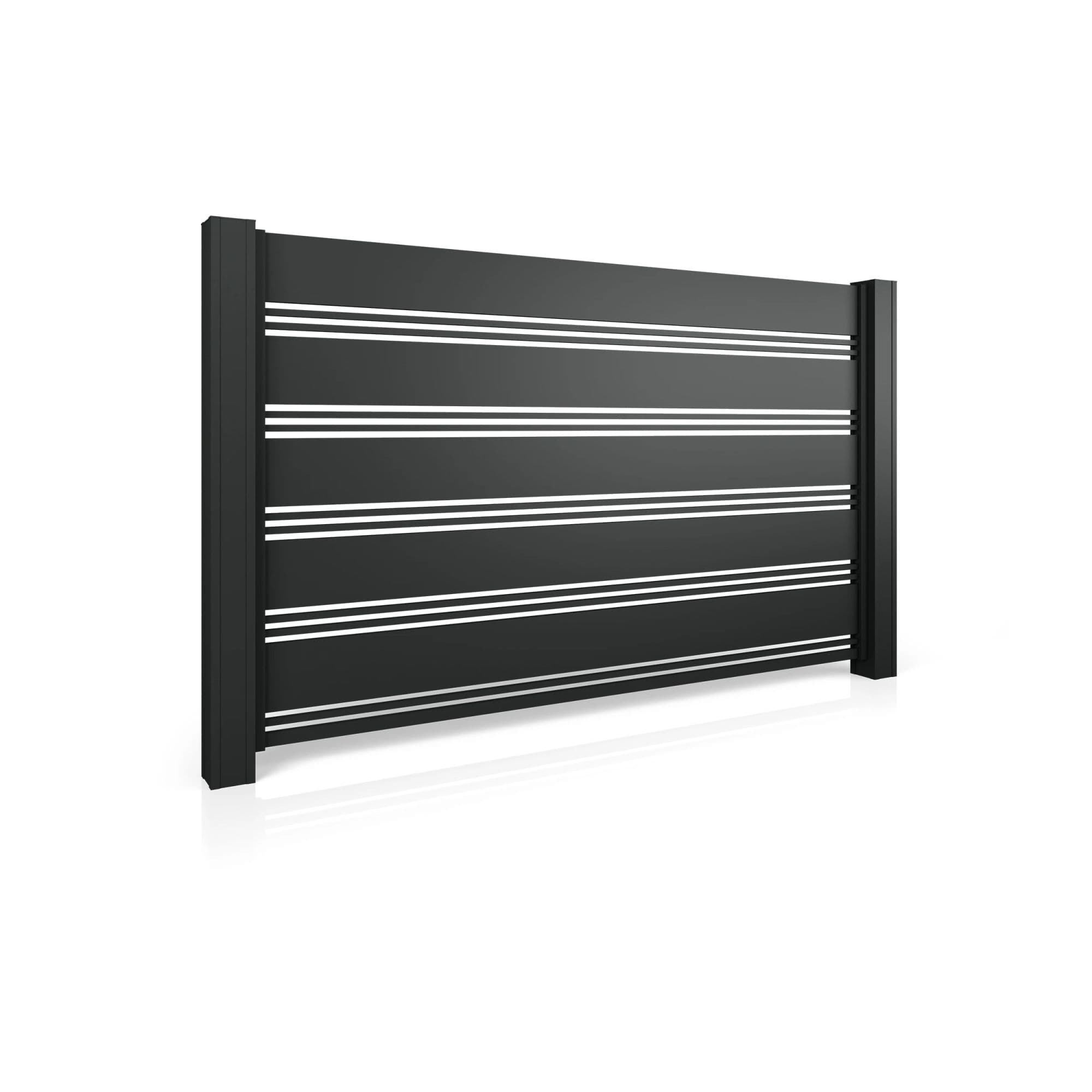 Przęsło ogrodzeniowe aluminiowe MODERN AW.AL.105