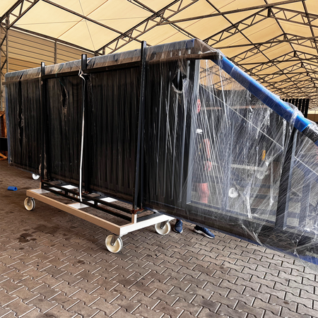 Brama przesuwna (4000mm x 1740mm) + furtka (1000mm x 1740mm) palisada pionowa + multibox (1800mm x 320mm x 310mm) — zdjęcie 16