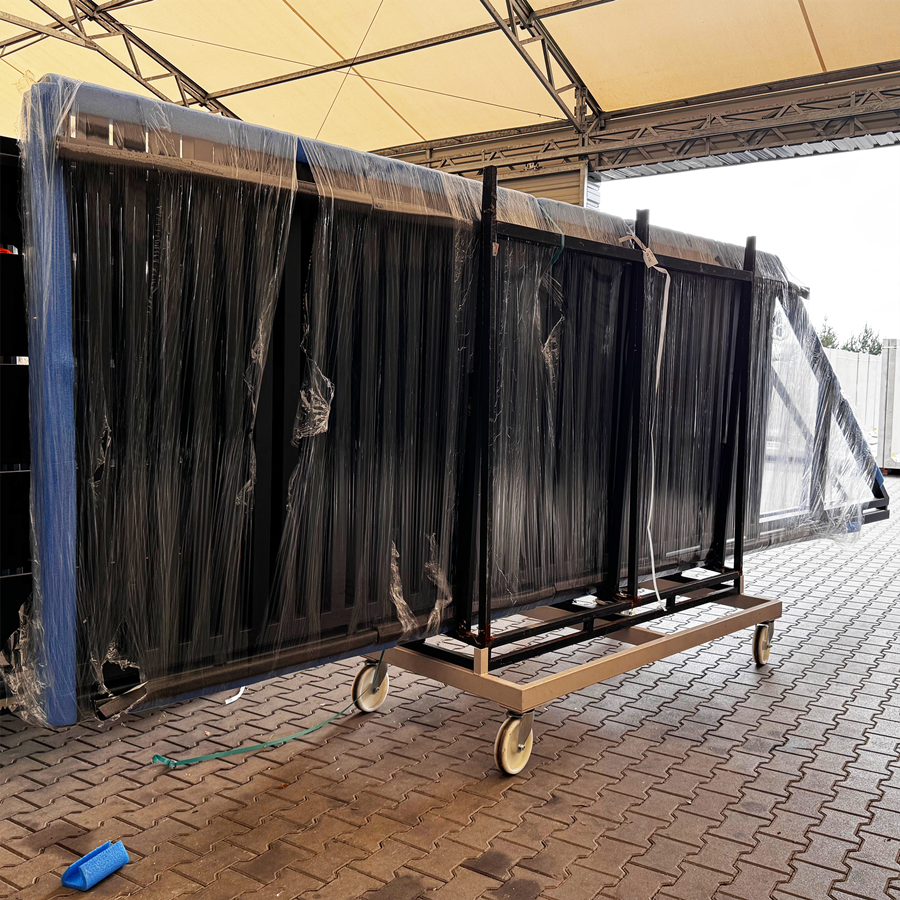Brama przesuwna (4000mm x 1740mm) + furtka (1000mm x 1740mm) palisada pionowa + multibox (1800mm x 320mm x 310mm) — zdjęcie 3