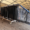 Brama przesuwna (4000mm x 1740mm) + furtka (1000mm x 1740mm) palisada pionowa + multibox (1800mm x 320mm x 310mm) — zdjęcie 9