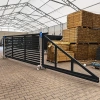 Brama przesuwna palisada SOLID 5000mm x 1600mm RAL7016 MAT — zdjęcie 10