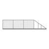 Brama przesuwna panelowa 2D SOLID 4000mm x 1600mm / RAL 7016 MAT — zdjęcie 6