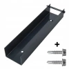 Ceownik stalowy 250mm x 50mm RAL 7016 + wkręt farmerski M8 (2szt.) — zdjęcie 10