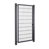 Furtka panelowa 2D SOLID 1700mm x 875mm RAL7016 + kaseta z elektrozaczepem — zdjęcie 7