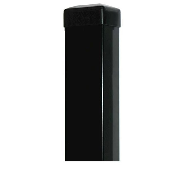 Furtka panelowa 2D SOLID 875mm x 1500mm RAL9005 + kaseta z elektrozaczepem — zdjęcie 3