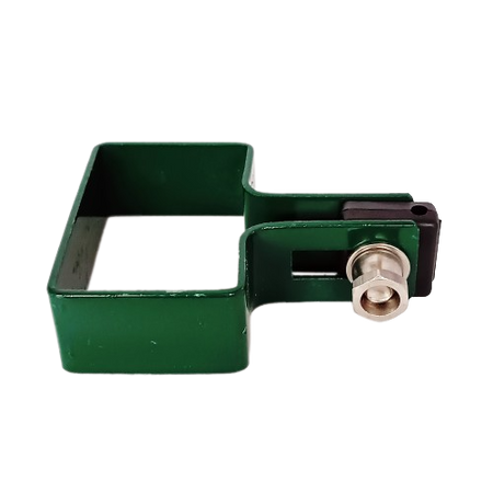 Obejma startowa 60x40mm (fi-4mm) + akcesoria nierdzewne - nakrętka zrywalna RAL6005 — zdjęcie 13