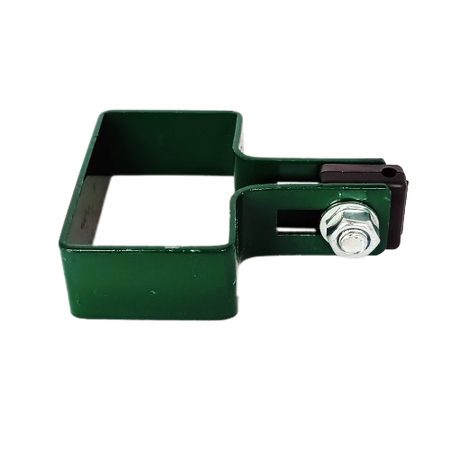 Obejma startowa 60x40mm (fi-5mm) + akcesoria nierdzewne - nakrętka zwykła RAL6005 — zdjęcie 14