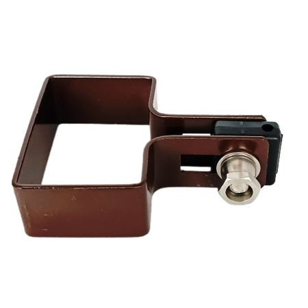 Obejma startowa 60x40mm (fi-6mm) + akcesoria nierdzewne - nakrętka zrywalna RAL8017 — zdjęcie 13