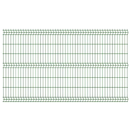 Panel Ogrodzeniowy, Kratowy 3D (fi-4mm) H-1530 - RAL 6005 — zdjęcie 2