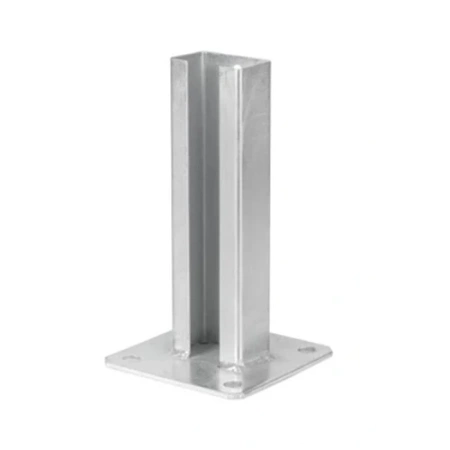 Stopa ocynkowana do słupów ogrodzeniowych 60mm x 40mm — zdjęcie 5