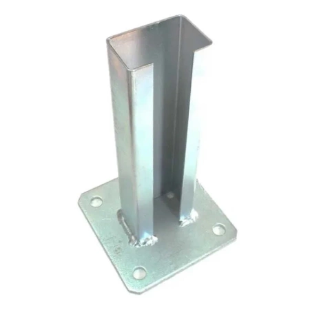 Stopa ocynkowana do słupów ogrodzeniowych 60mm x 40mm — zdjęcie 6