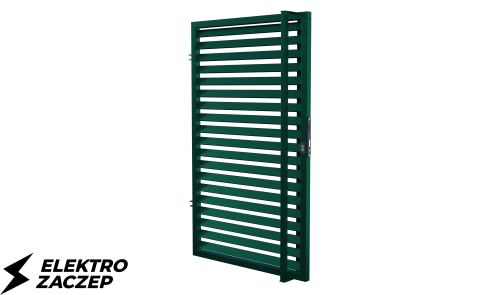 Furtka lewa 150x90 cm z elektrozaczepem, ogrodzenie Bryza — zdjęcie 3