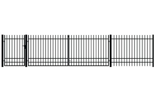 Furtka 150x100 cm lewa z elektrozaczepem, ogrodzenie Nicea — zdjęcie 3