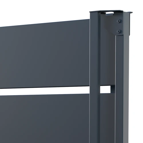 Furtka lewa 150x90 cm z elektrozaczepem, ogrodzenie Opal — zdjęcie 2