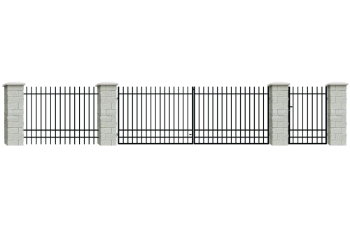 Przęsło, ogrodzenie Nicea — zdjęcie 2