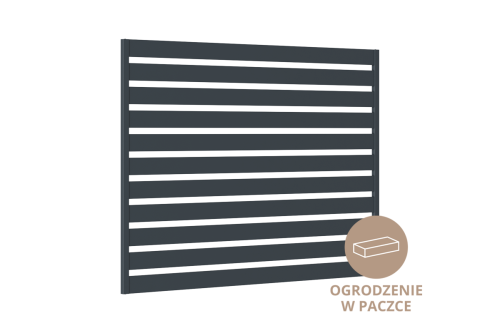 Przęsło, ogrodzenie w paczce, Szafir L Element — zdjęcie 4