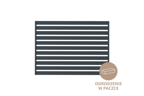 Przęsło, ogrodzenie w paczce, Szafir L Element — zdjęcie 3