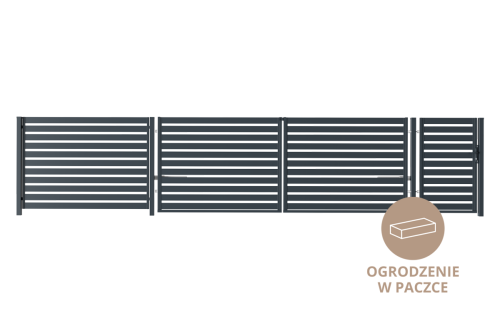 Przęsło, ogrodzenie w paczce, Szafir L Element — zdjęcie 5