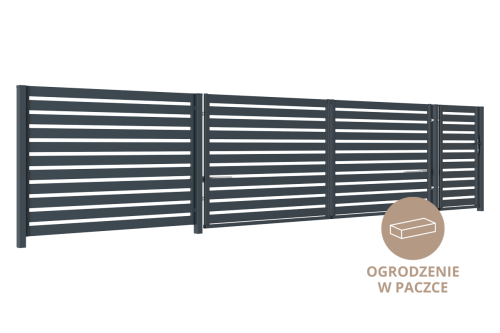 Przęsło, ogrodzenie w paczce, Szafir L Element — zdjęcie 6