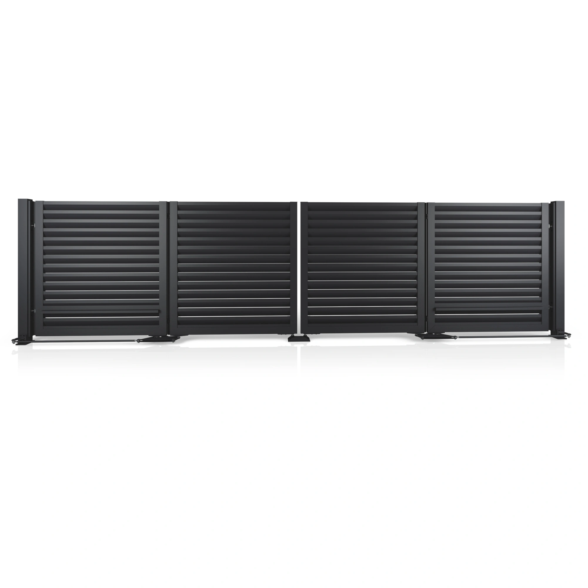 Brama aluminiowa składana HOME INCLUSIVE AW.AL.202 — zdjęcie 2