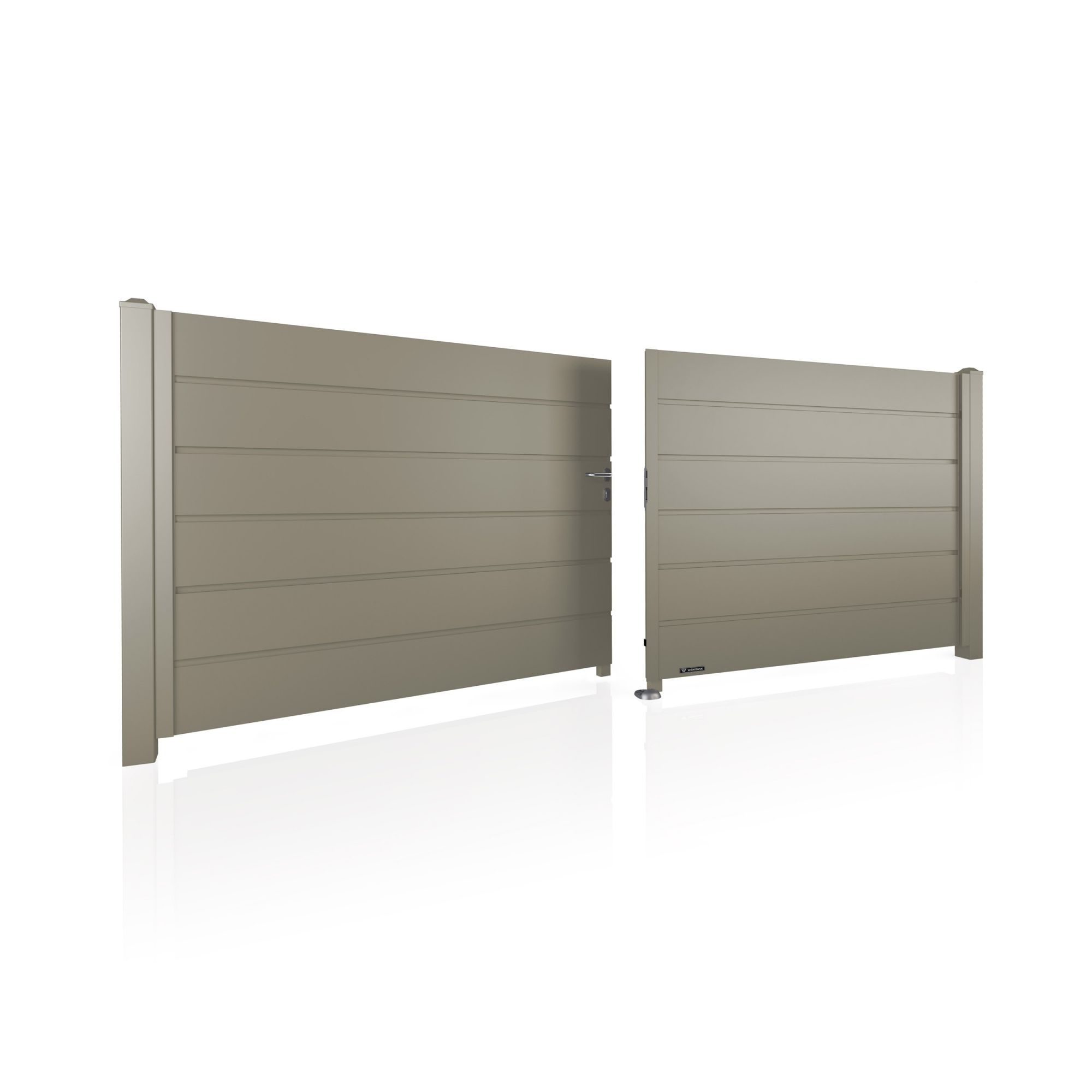 Brama dwuskrzydłowa HOME INCLUSIVE AW.10.200 (panel 250mm) — zdjęcie 13