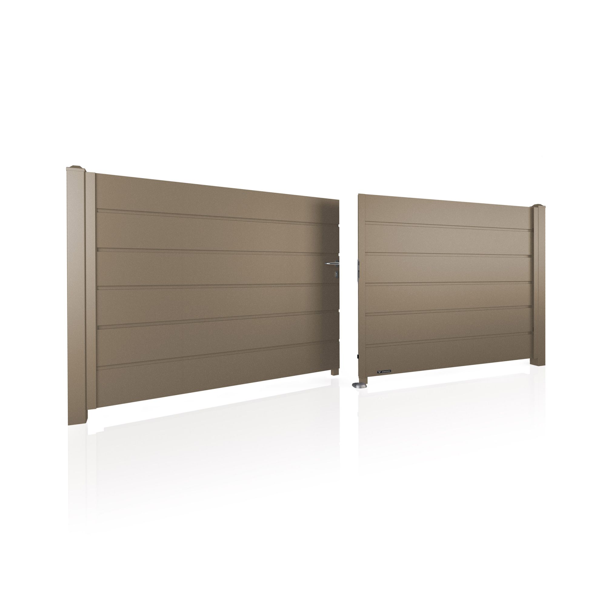 Brama dwuskrzydłowa HOME INCLUSIVE AW.10.200 (panel 250mm) — zdjęcie 16