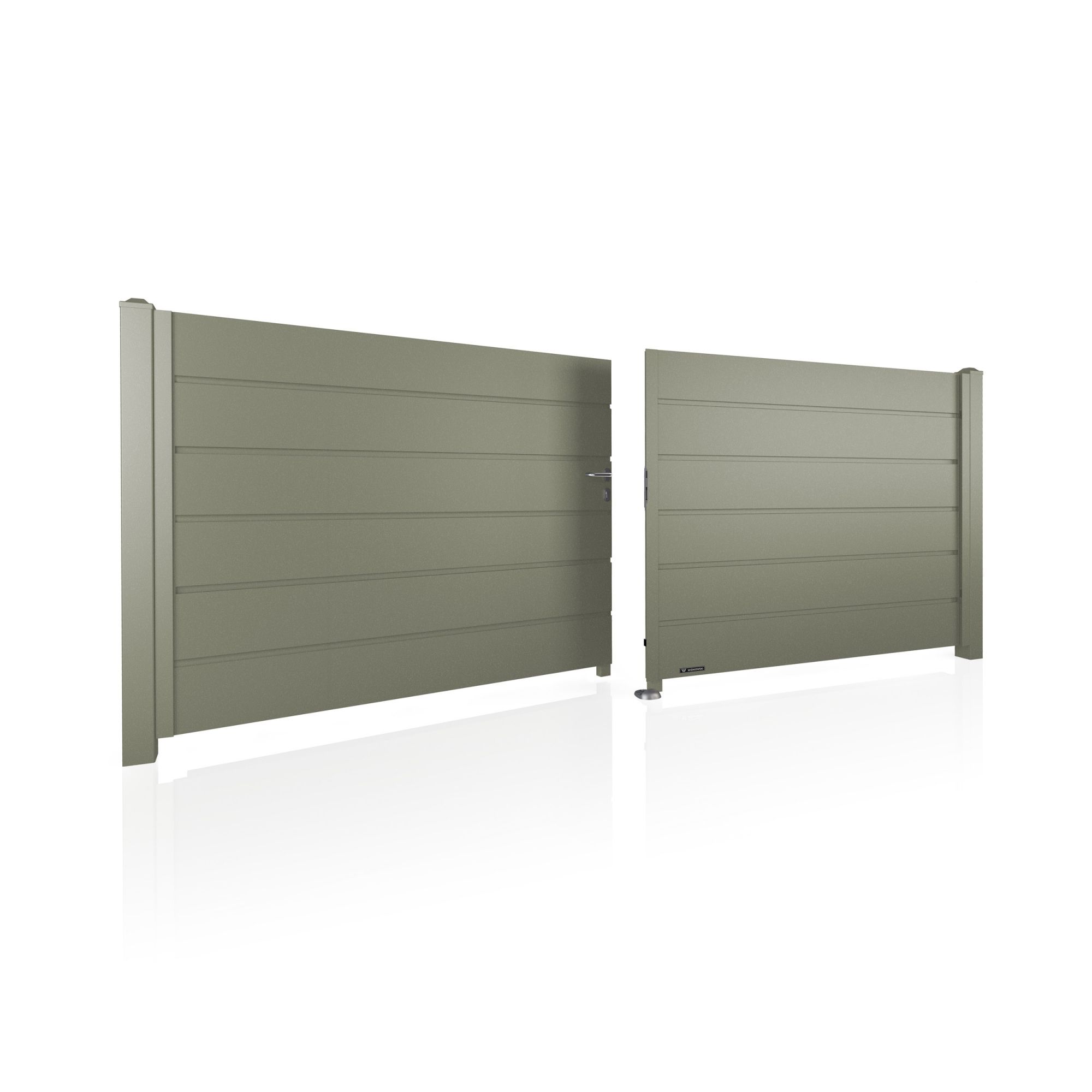 Brama dwuskrzydłowa HOME INCLUSIVE AW.10.200 (panel 250mm) — zdjęcie 30
