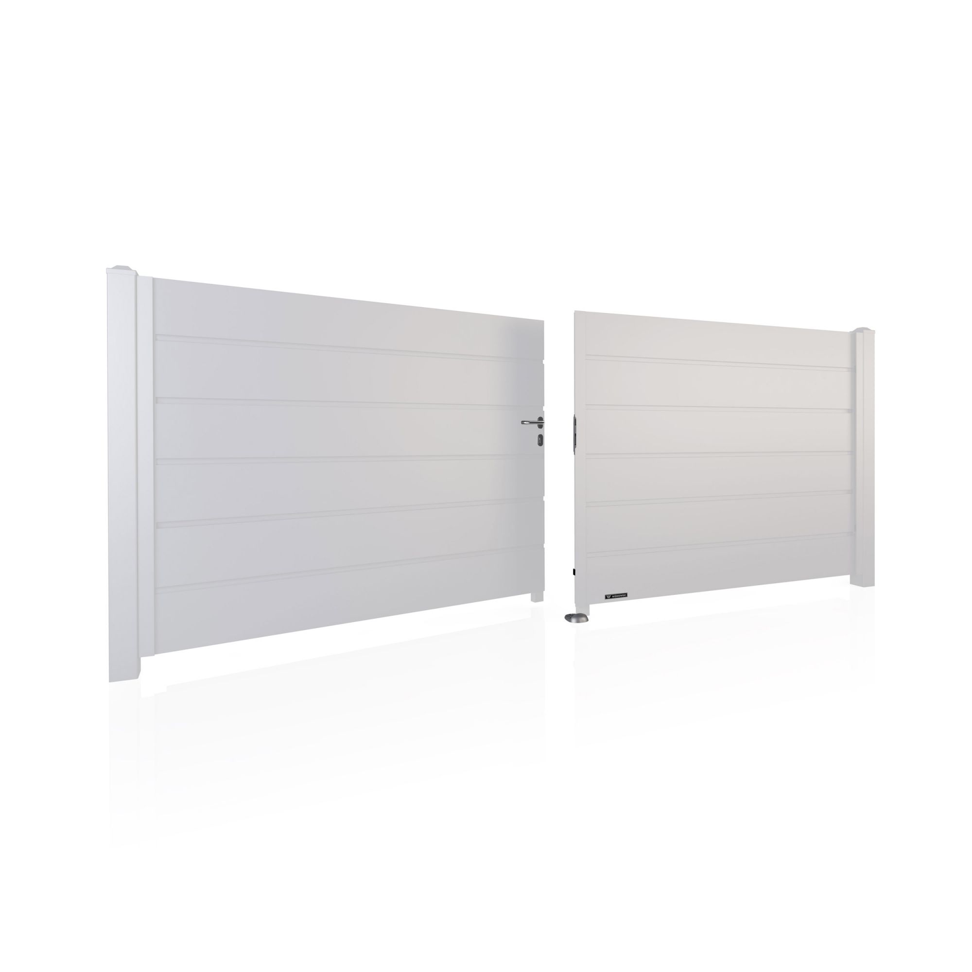 Brama dwuskrzydłowa HOME INCLUSIVE AW.10.200 (panel 250mm) — zdjęcie 5