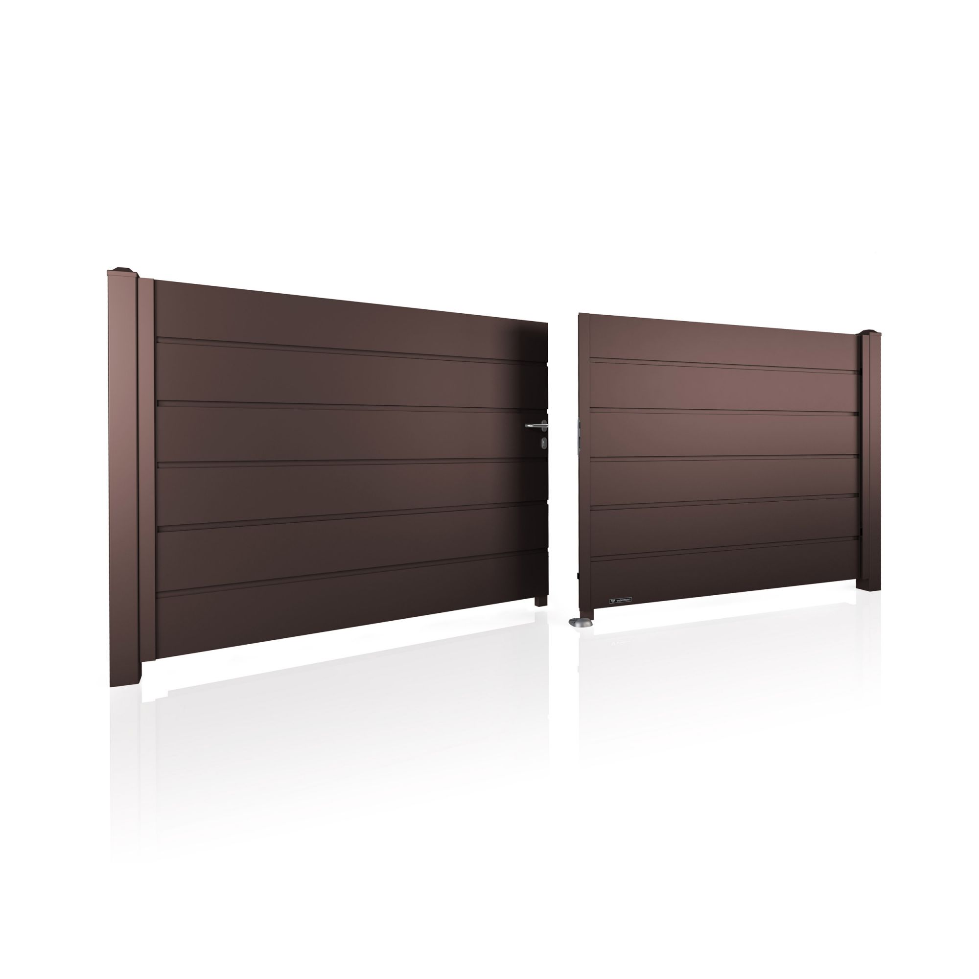 Brama dwuskrzydłowa HOME INCLUSIVE AW.10.200 (panel 250mm) — zdjęcie 6