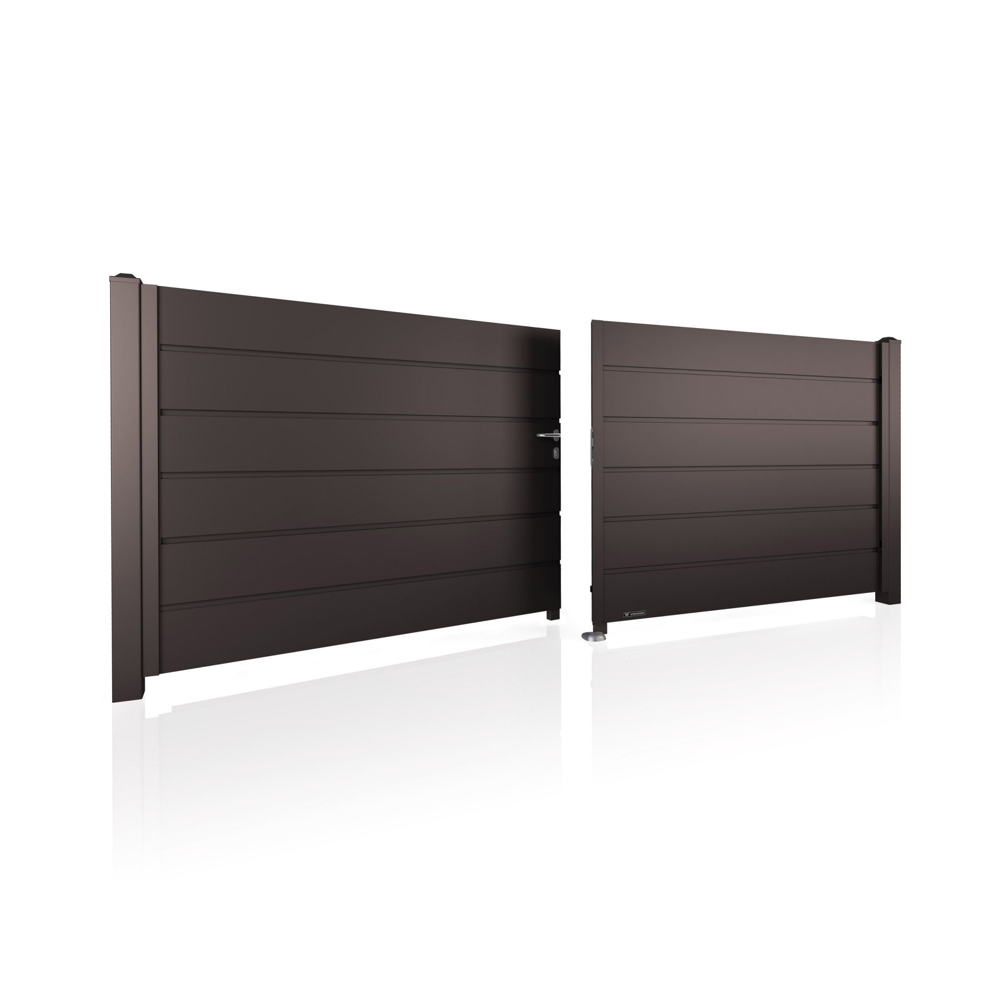 Brama dwuskrzydłowa HOME INCLUSIVE AW.10.200 (panel 250mm) — zdjęcie 11