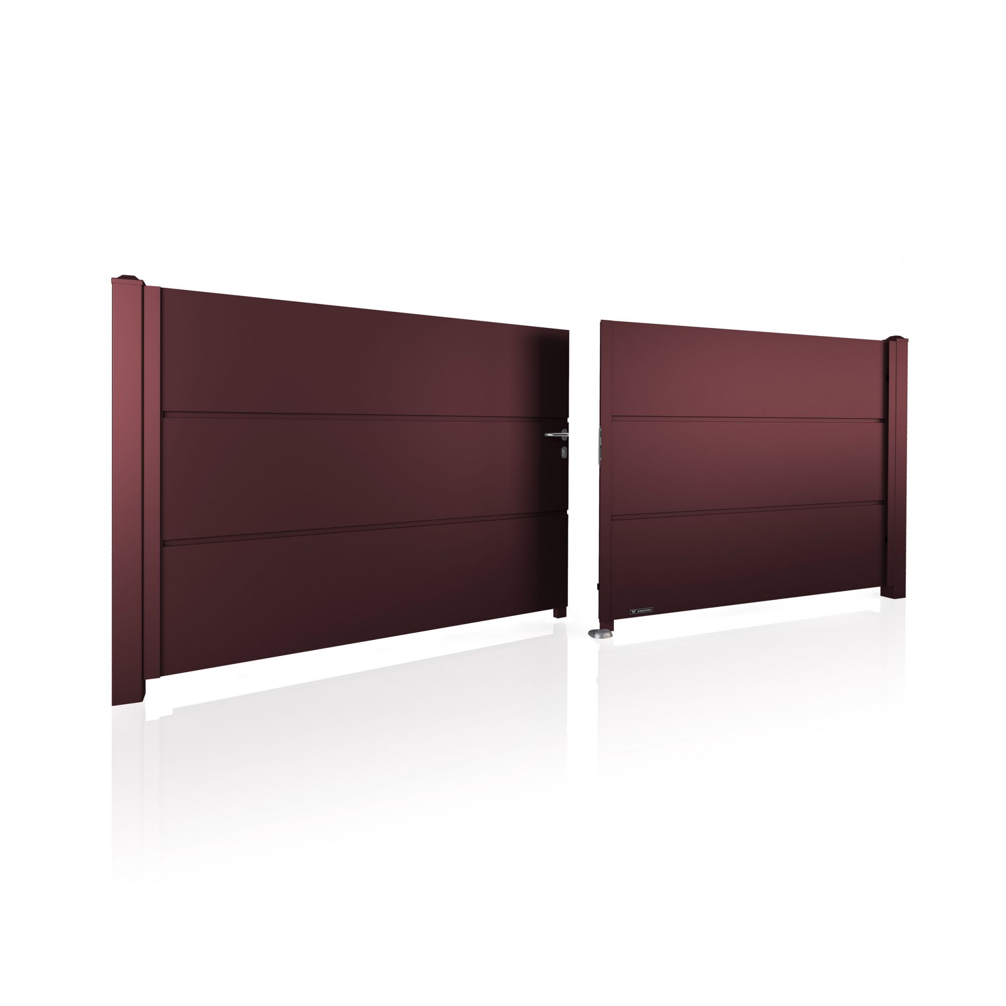Brama dwuskrzydłowa HOME INCLUSIVE AW.10.200 (panel 500mm) — zdjęcie 8