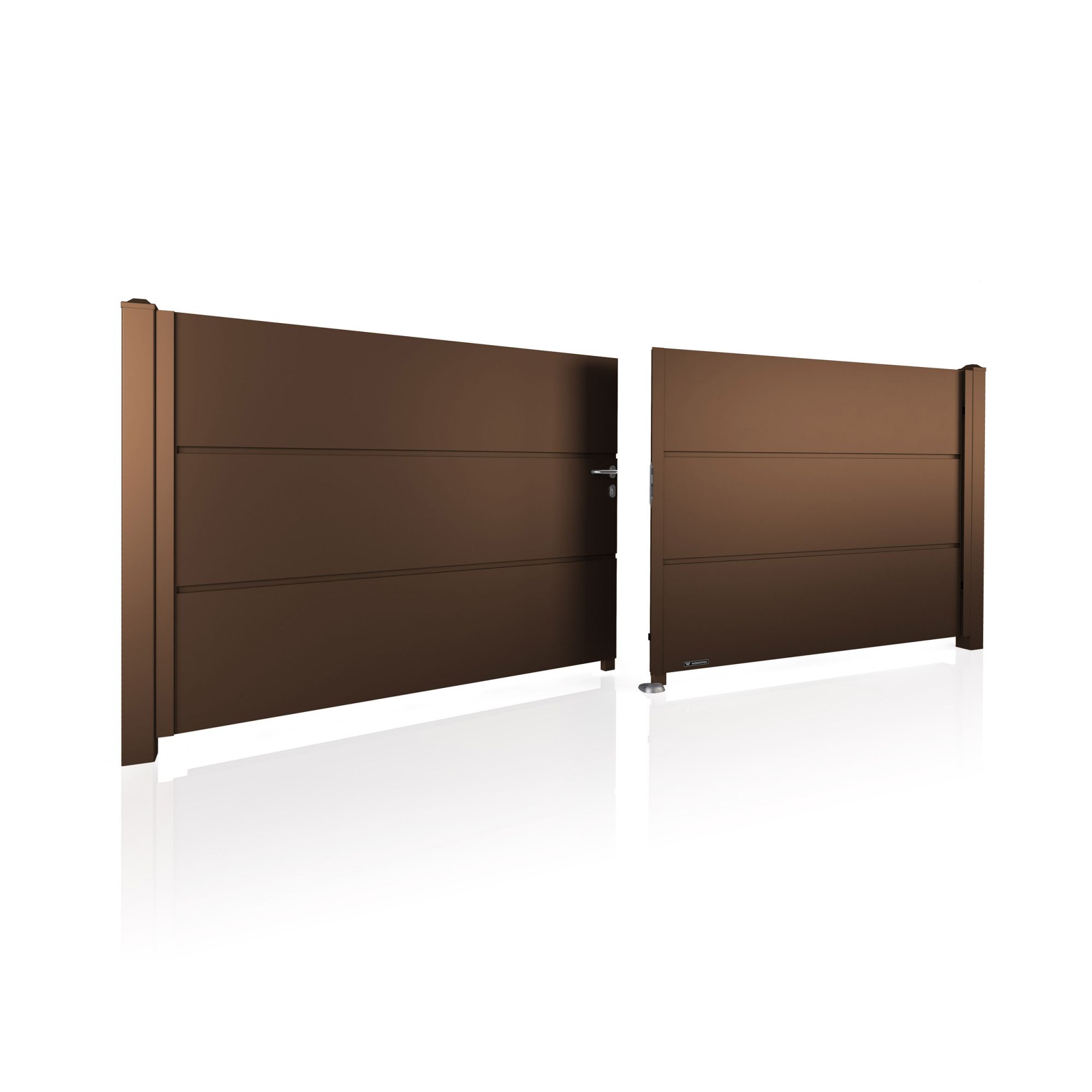 Brama dwuskrzydłowa HOME INCLUSIVE AW.10.200 (panel 500mm) — zdjęcie 12
