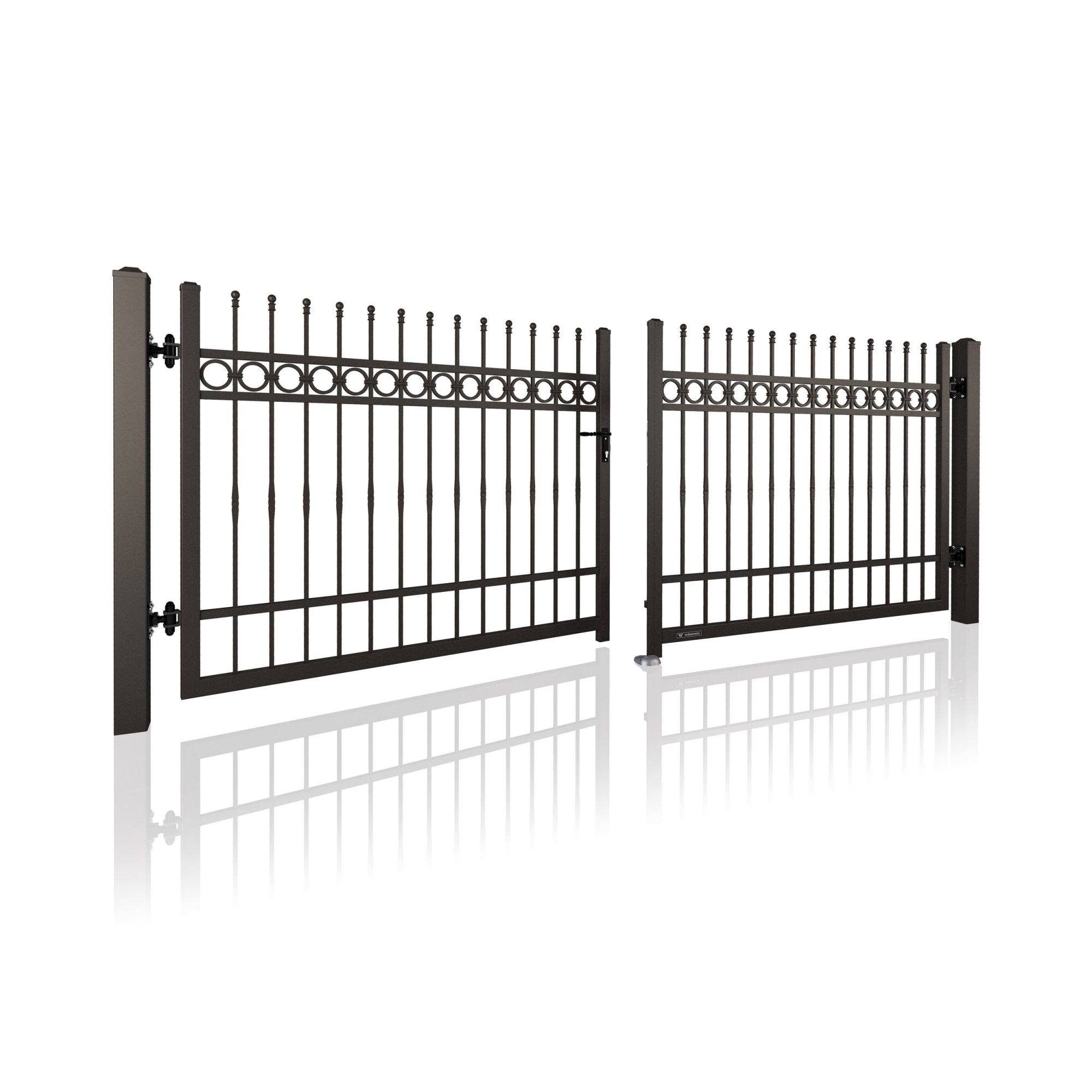 Brama dwuskrzydłowa LUX AW.10.61/P — zdjęcie 17