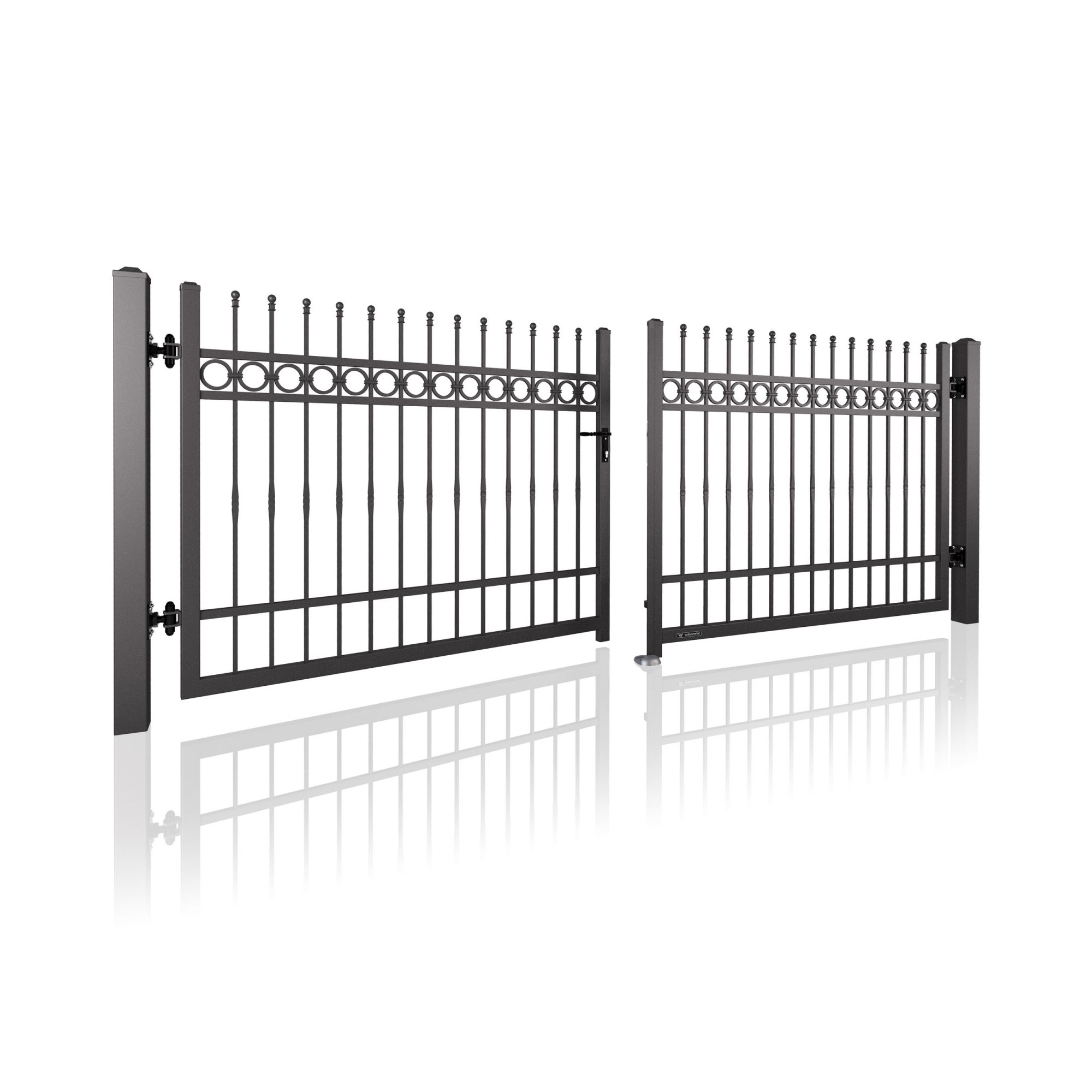Brama dwuskrzydłowa LUX AW.10.61/P — zdjęcie 18
