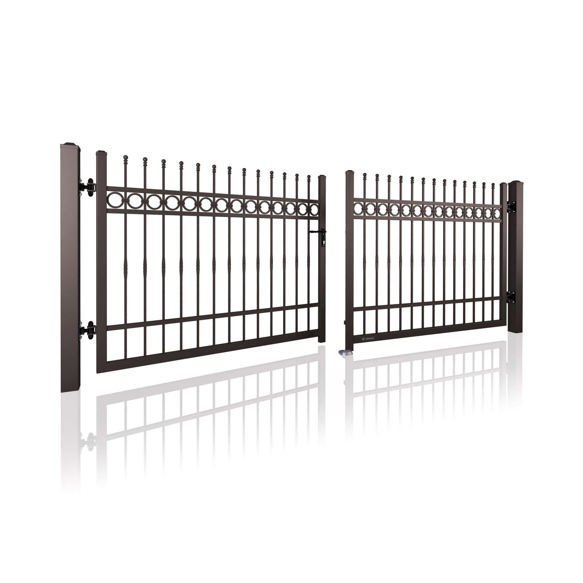 Brama dwuskrzydłowa LUX AW.10.61/P — zdjęcie 11