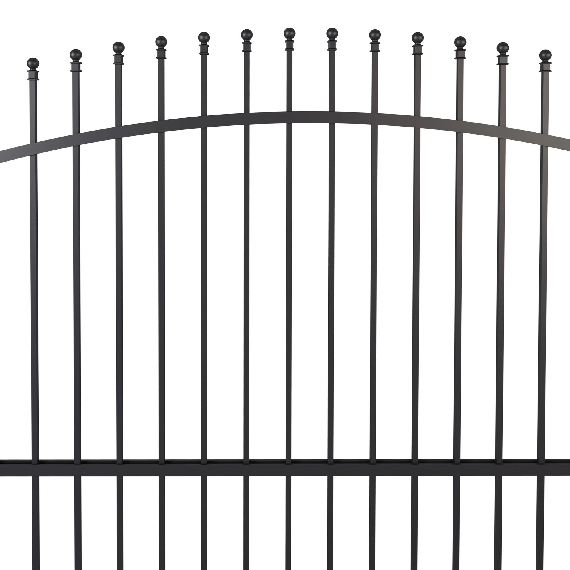 Brama dwuskrzydłowa LUX AW.10.62/Wp. (w wersji z łukiem c = 350) — zdjęcie 4